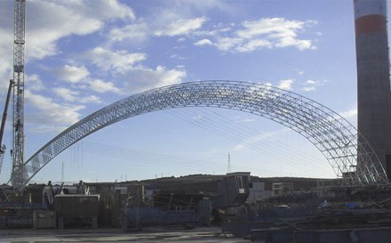 汾阳大型网架结构